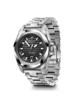 Victorinox - Unisex I.N.O.X. Automatic Black Dial Analog Watch - V242019 (M)