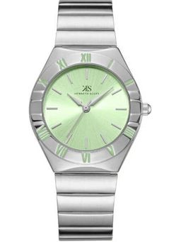 Kenneth Scott - Men Green Dial Analog Watch - K24506-SBSH (M)
