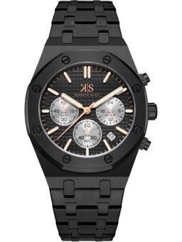 Kenneth Scott - Men Black Dial Analog Watch - K24112-BBBB (M)