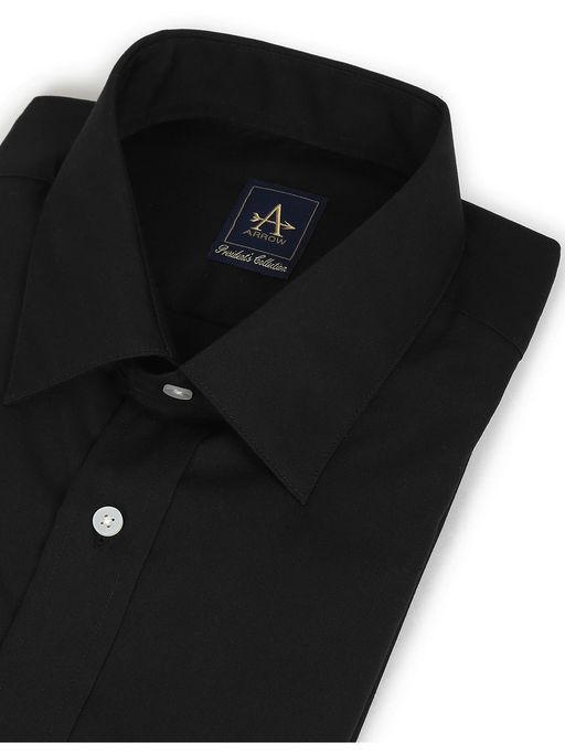 white christmas dresses Men's Performance Stretch Black Dress Shirt