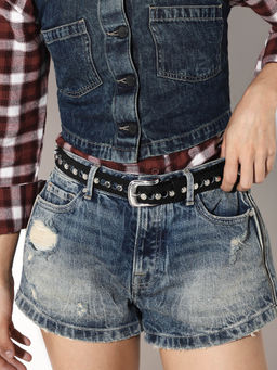 ONLY - Women Black Embellished Belt