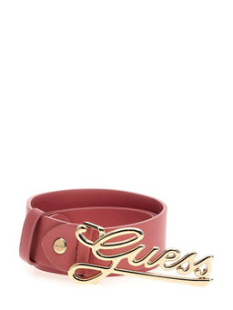 Guess - Women Pink Solid Belt