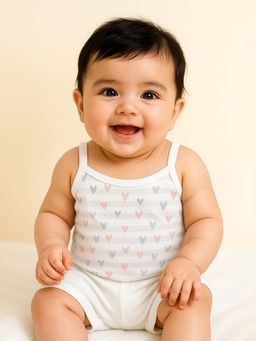 Moms Home - Cotton Baby Sleeveless Girl Vest