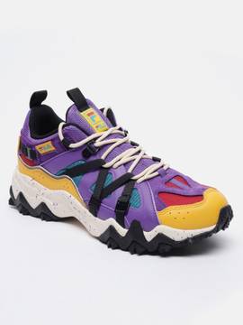 purple fila boots