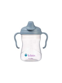 b.box - Soft Spout Sippy Cup 240ml - Easy-Grip, Leak-Proof - Blue