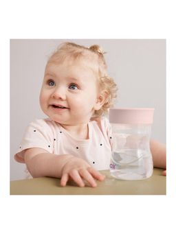 b.box - Training Cup - Free-Flow Drinking for Infant - Easy Use - Pink