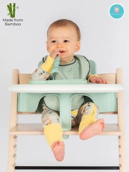 The Plush Club - Olive Waterproof Feeding Bib