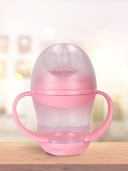 Kidbea - Infant Pink Sippy feeding bottle For New Born Baby