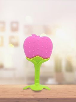 Kidbea - Infant Pink Teether For New Born Baby