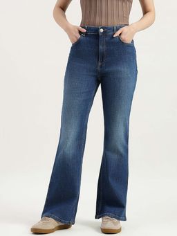 United Colors of Benetton - Blue Bootcut Fit Jeans