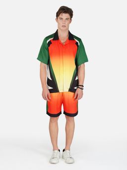 CLUBHAVANA - Multi-Color Ignite Premium Soft Satin Co-Ord Set