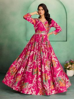 MADHURAM - Ethnic Printed Gown