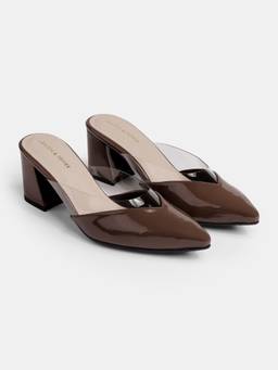 Lemon & Pepper - Women Brown TPR Sole Mules