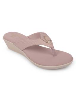 LIBERTY - Women Pink PVC Sole Sandals