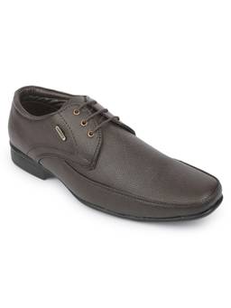 LIBERTY - Men Brown PVC Sole Derbies