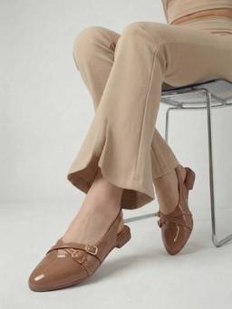CHINRAAG - Women Beige Synthetic Sole Sandals