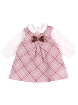 Chicco - Girls Pink Checks Dress