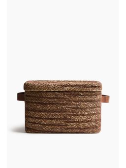 H&M - Brown Seagrass Storage Basket