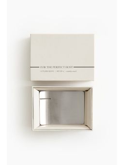 H&M - Silver 4-Pack Stainless Steel Cutlery Rests