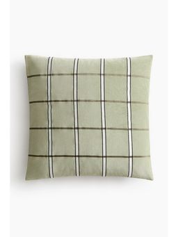 H&M - Green Velvet Cushion Cover