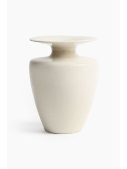 H&M - Beige Stoneware Vase