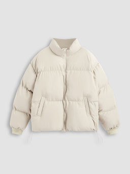 Cider - Zip Front Collared Puffer Jacket