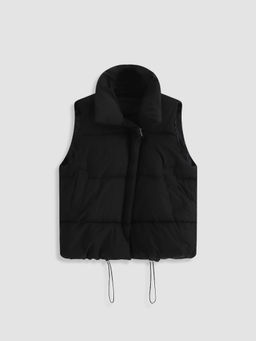 Cider - Thermal Solid Drawstring Puffer Vest