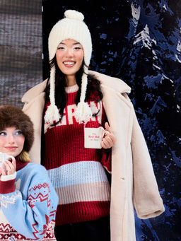 Cider - Fleece Double Breasted Coat