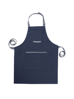 Maspar - Cotton Solid Regular Apron - Blue