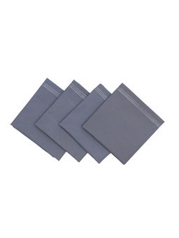 Maspar - Cotton Solid Standard Napkin Set - Grey (Pack of 4)
