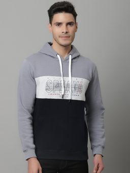 Cantabil - Men Grey Sweatshirt