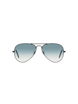 Ray-Ban - Unisex Gradient Blue Lens Pilot Sunglasses - 0RB3025I002/3F62 (62)