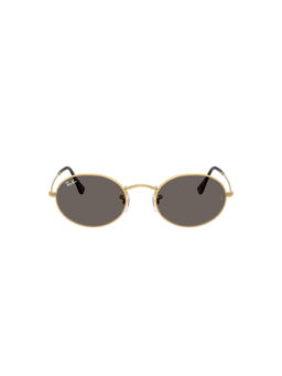 Ray-Ban - Unisex UV Protected Grey Lens Oval Sunglasses - 0RB3547N001/B151 (51)