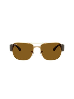 Ray-Ban - Unisex UV Protected Brown Lens Square Sunglasses - 0RB3756001/3356 (56)