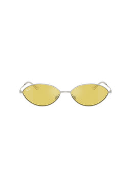 Ray-Ban - Unisex UV Protected Yellow Lens Oval Sunglasses - 0RB3757003/6D56 (56)