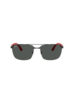 Ray-Ban - Unisex UV Protected Grey Lens Rectangle Sunglasses - 0RB3760I002/8759 (59)
