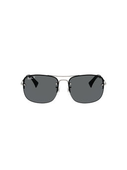 Ray-Ban - Unisex Polarized Grey Lens Sqaure Sunglasses - 0RB3761I004/8159 (59)