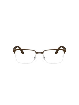 Ray-Ban - Brown Unisex Rectangle Frames - 0RX6540I319553 (53)