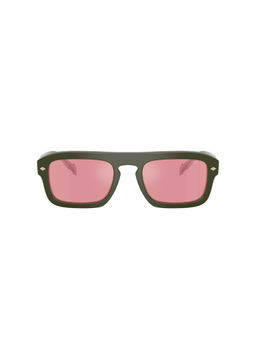Vogue Eyewear - Men UV Protected Red Lens Square Sunglasses - 0VO5620S3217F653 (53)