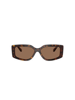 Vogue Eyewear - Women UV Protected Brown Lens Rectangle Sunglasses - 0VO5642SUW6567355 (55)