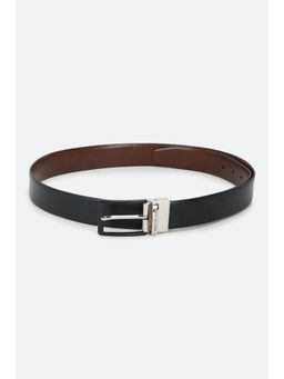 Van Heusen - Men Black Solid Casual Belt