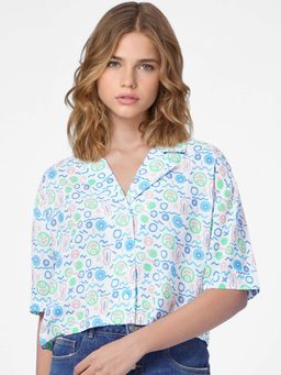 ONLY - Women Printed Multi-Color Shirt