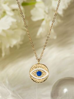 PRITA - Evil Eye Gold Plated Necklace
