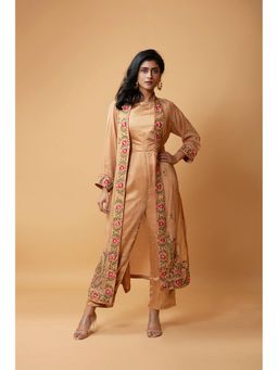 Quench A Thirst - Light Bronze Jumpsuit with Jacket