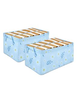 NFI Essentials - Foldable Storage Box Large Organizer Box with Handles