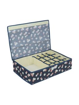 NFI Essentials - 16+1 Compartment Foldable Storage Box for Bra, Panty, Socks, Hanky, Ties
