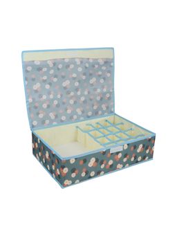NFI Essentials - 16+1 Compartment Foldable Storage Box for Bra, Panty, Socks, Hanky, Ties