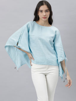 RAREISM - Safron Blue Top