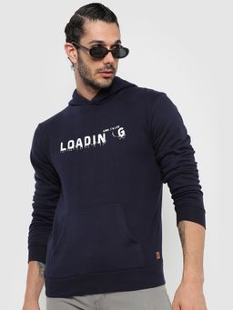 Campus Sutra - Graphic Printed Hooded Sweatshirt