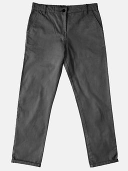 KiddoPanti - Grey Solid Pant